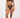 Noserider Surf Bikini Top in Espresso Brown