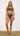 Noserider Surf Bikini Top in Espresso Brown