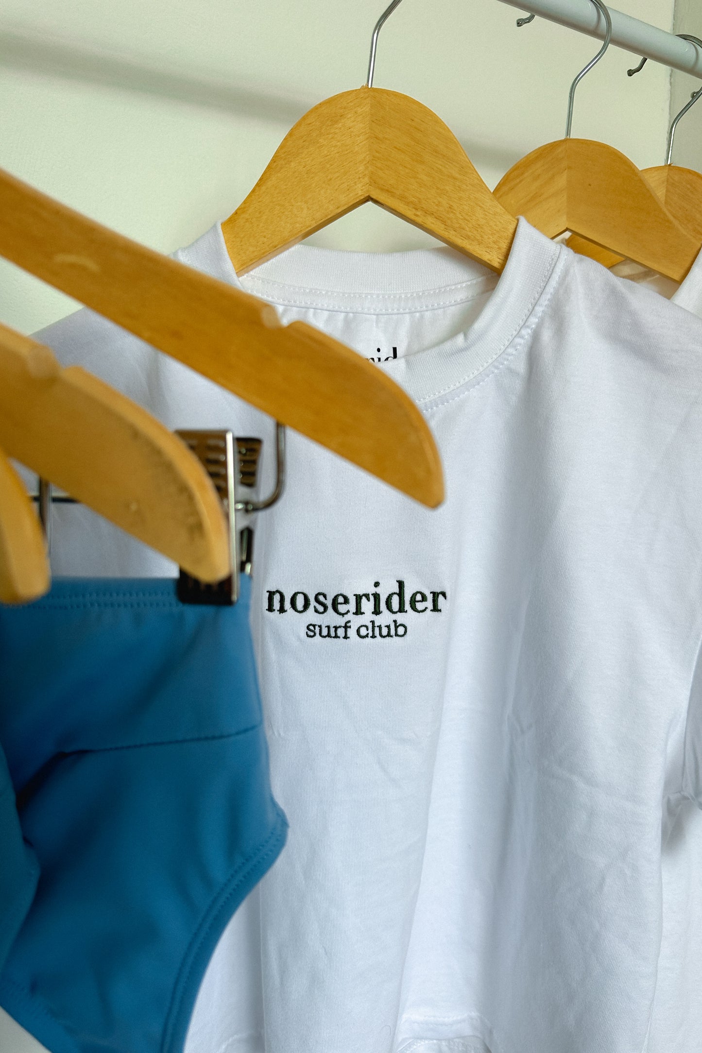 Noserider Women’s Boxy Surf T-Shirt in White