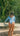 Noserider Surf Bikini Bottom in Blue Crush