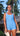 Retro Surf Suit in Blue Crush