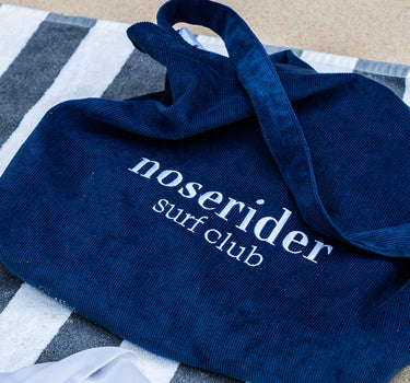 Noserider Corduroy Tote with Zip Pocket