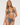 Triangle Surf Bikini Top in Dark Tropics