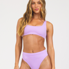 Noserider Surf Bikini Bottom in Lavender