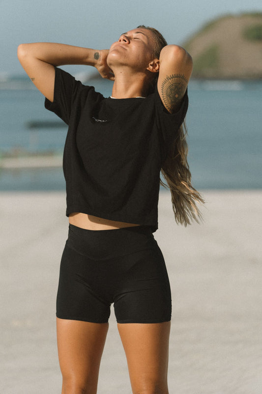 Noserider Everyday Surf Shorts in Black